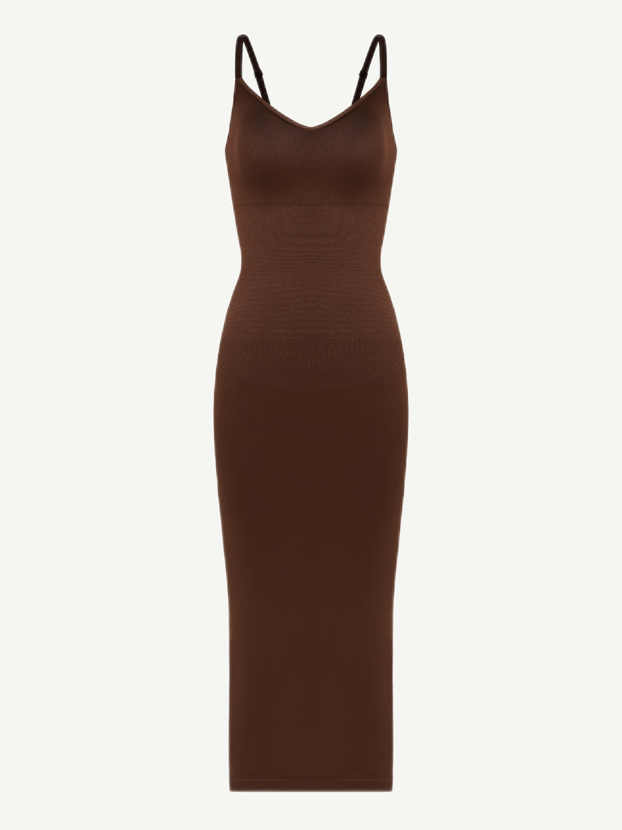 Feelingirl Seamless Midi Body Shaper Dress