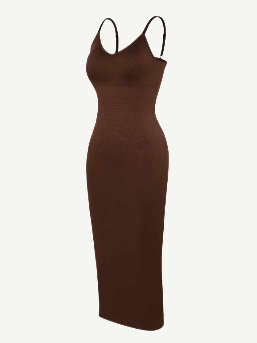 Feelingirl Seamless Midi Body Shaper Dress