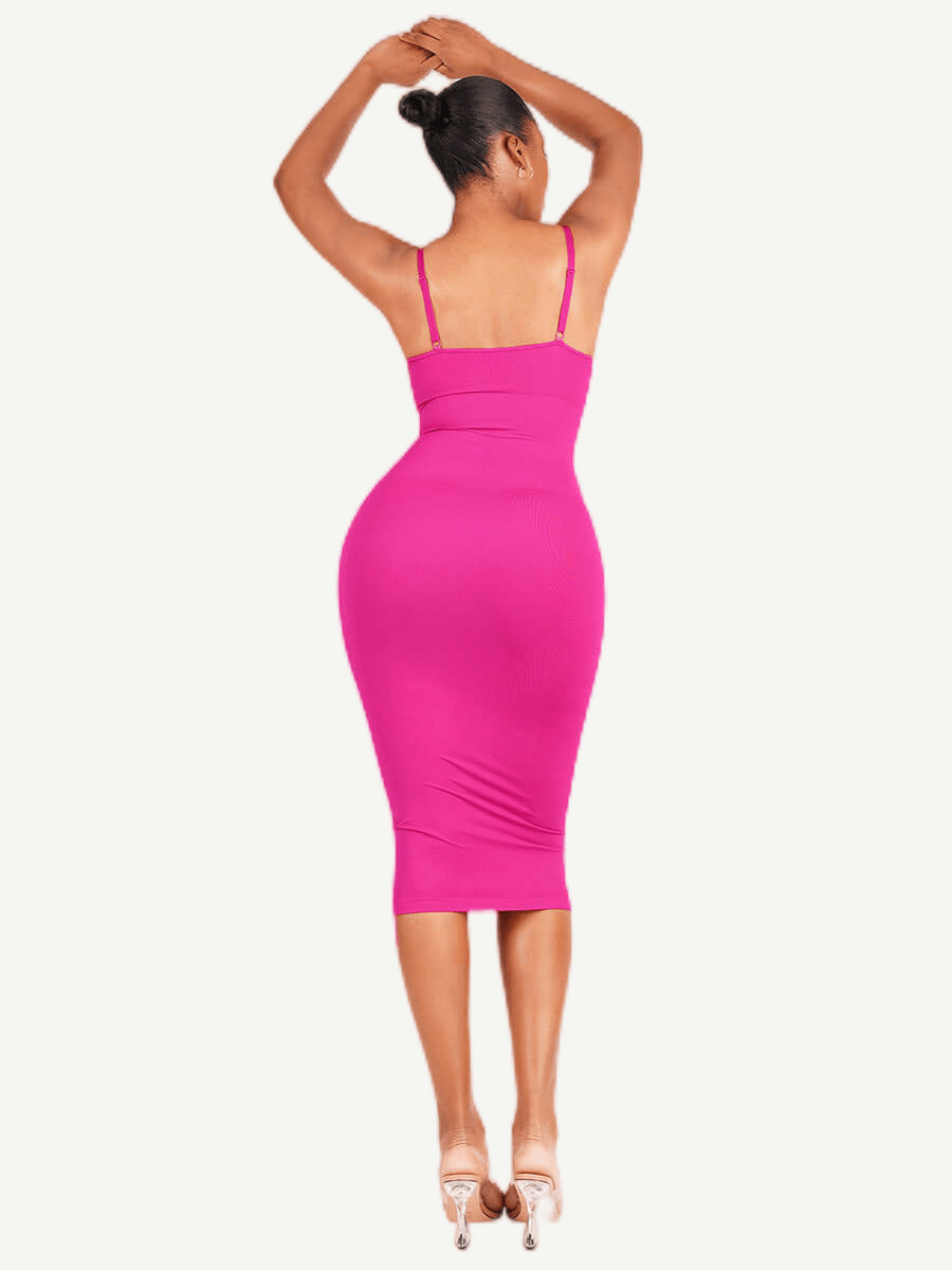 Feelingirl Seamless Midi Body Shaper Dress