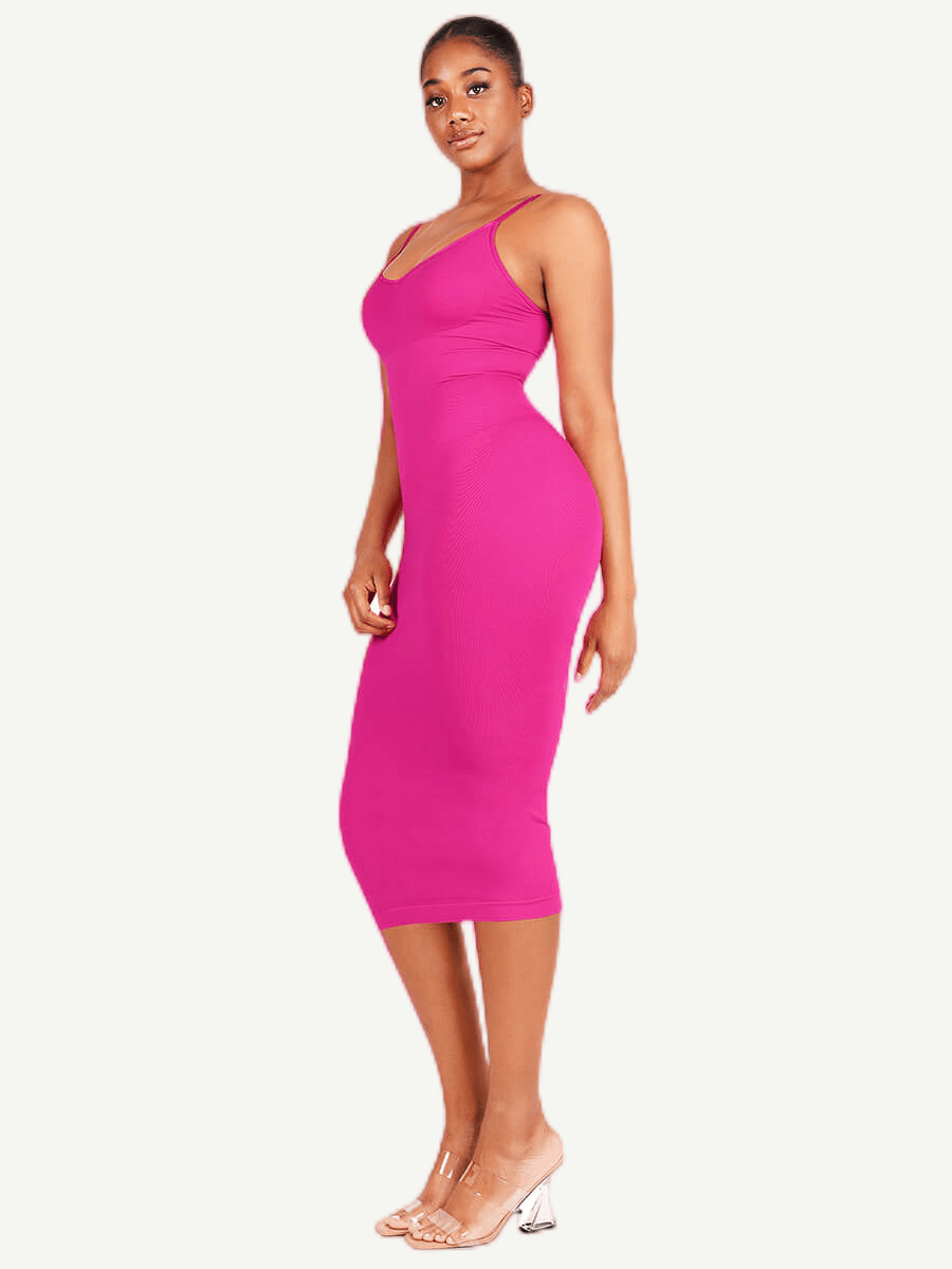 Feelingirl Seamless Midi Body Shaper Dress