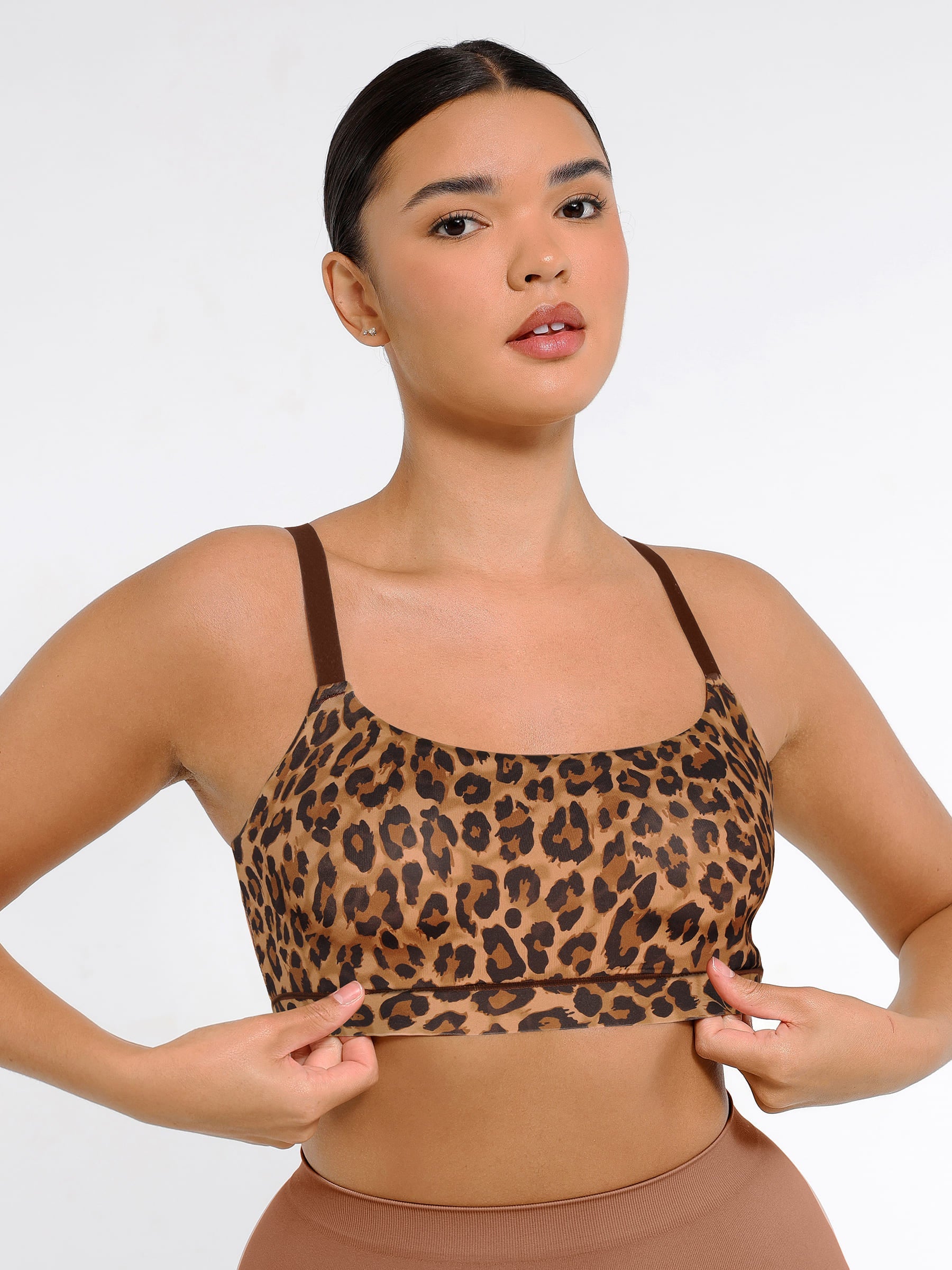 Feelingirl Everyday Wireless Invisible Square Neck Bra