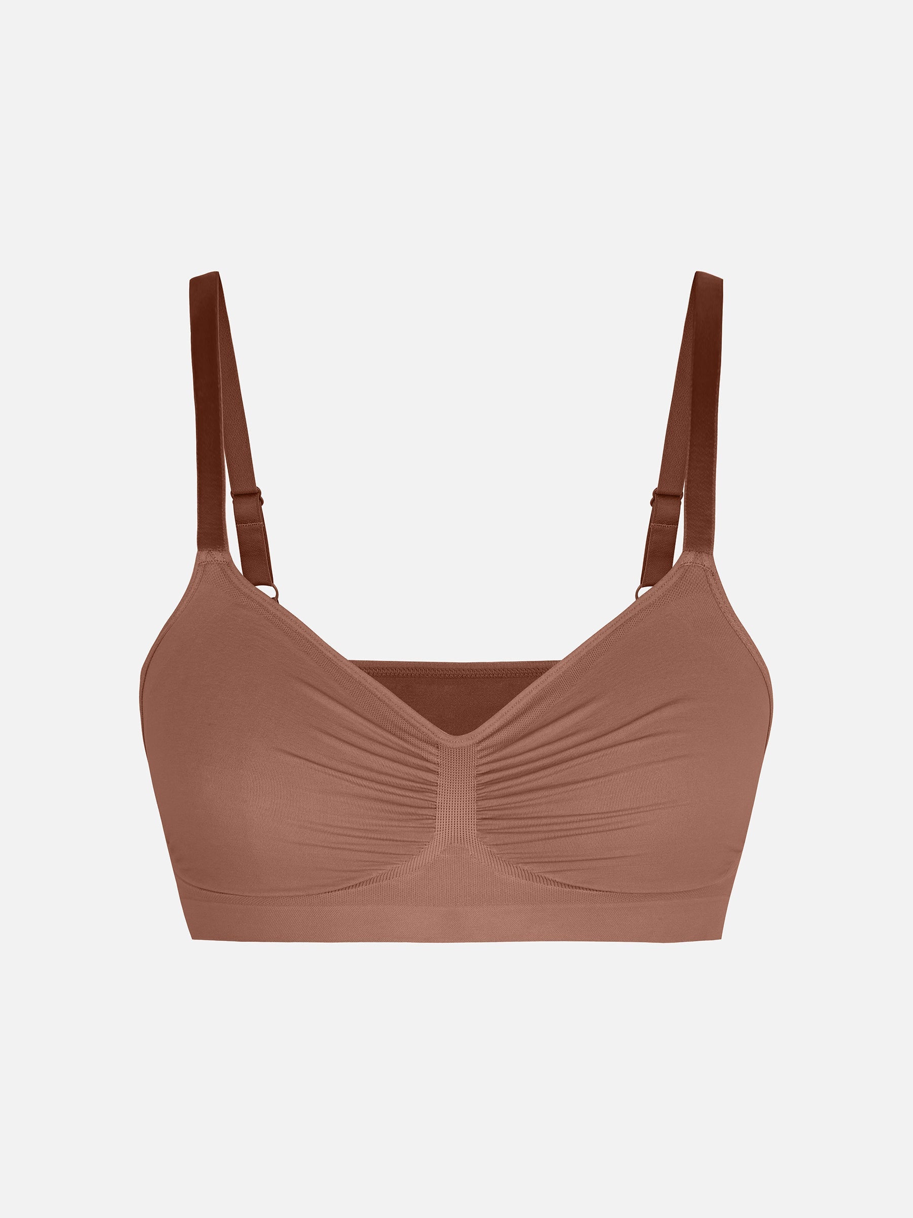Feelingirl Everyday Wireless Bra Unlined Soft Bra