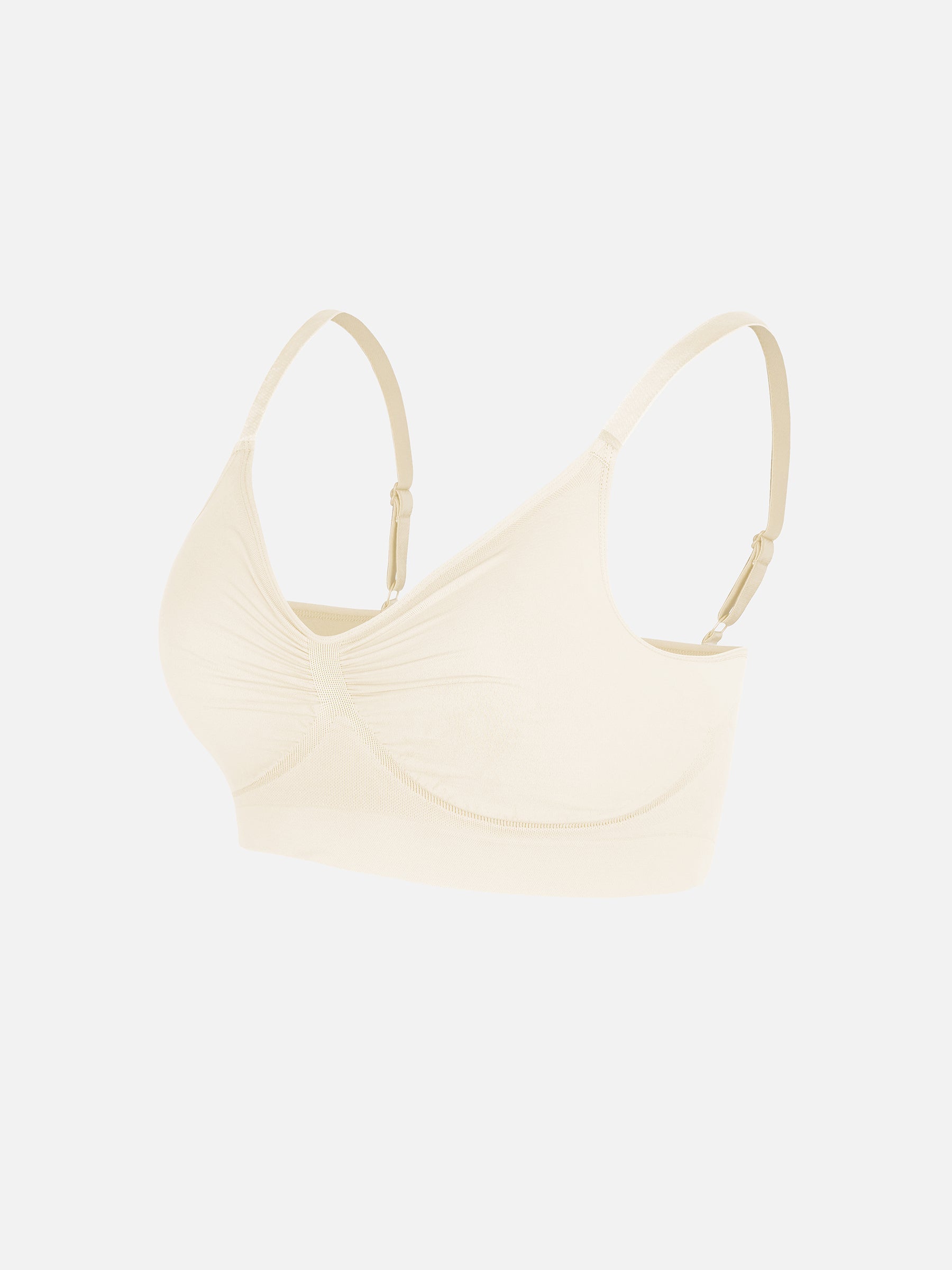 Feelingirl Everyday Wireless Bra Unlined Soft Bra