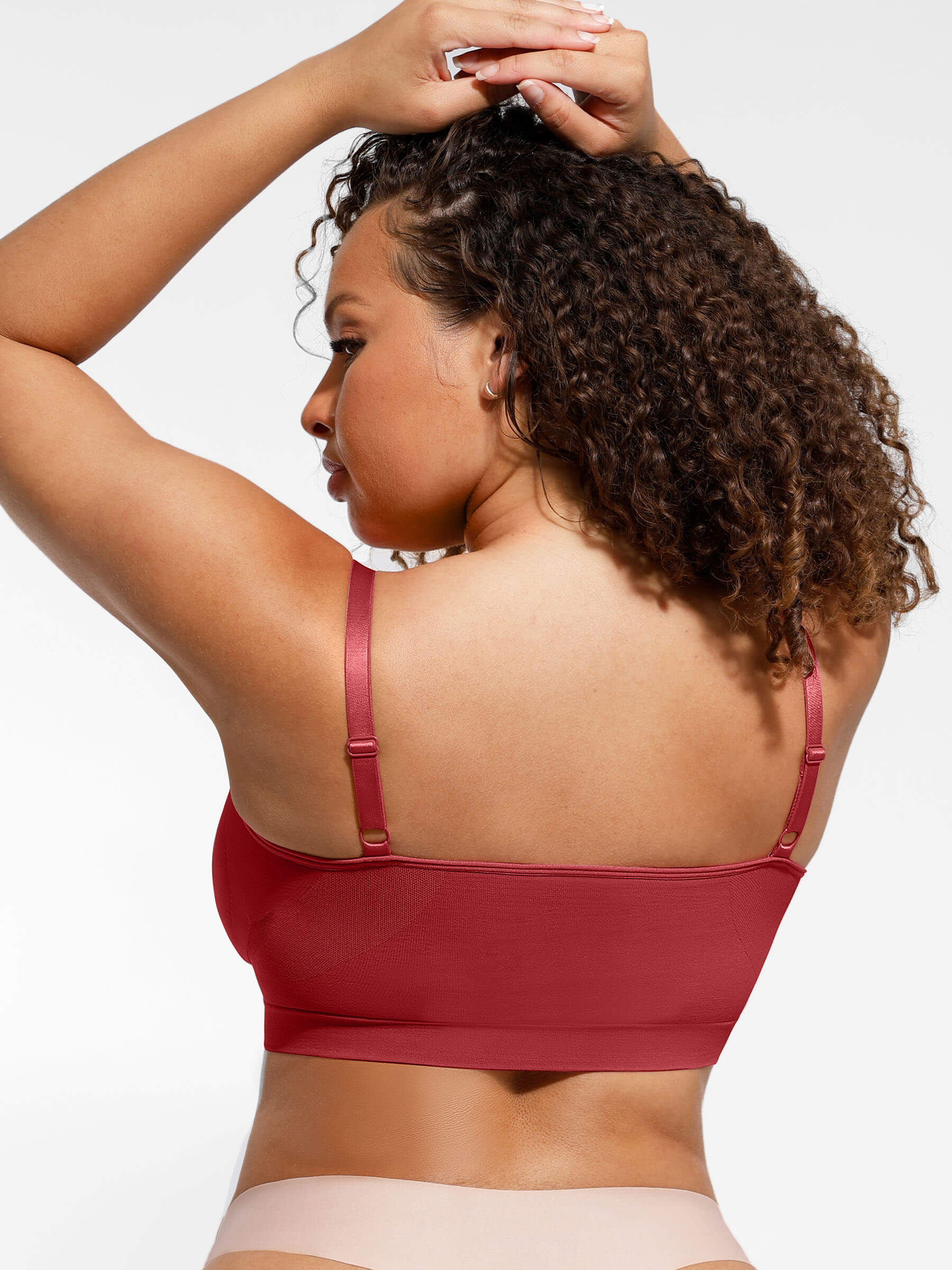 Feelingirl Everyday Wireless Bra Unlined Soft Bra